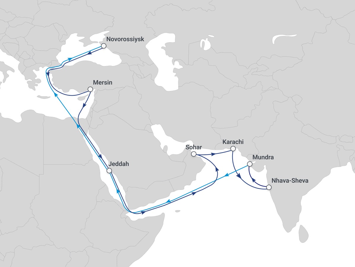 IXS SERVICE UPDATE – TEMPORARY SUBSTITUTION OF JEBEL ALI WITH SOHAR